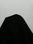 Abrigo Negro de Doble Botonadura con Solapas Clásicas