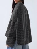 Poncho Abrigo Capa Liso Minimalista para Otoño/Invierno