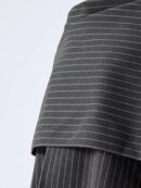 Poncho Abrigo Capa Liso Minimalista para Otoño/Invierno