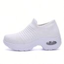 Zapatillas Deportivas de Mujer con Amortiguación y Diseño Tejido