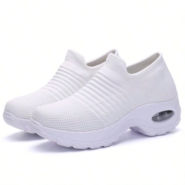 Zapatillas Deportivas de Mujer con Amortiguación y Diseño Tejido - Image 18