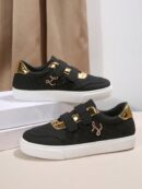Zapatillas Deportivas Negras Antideslizantes con Cordones