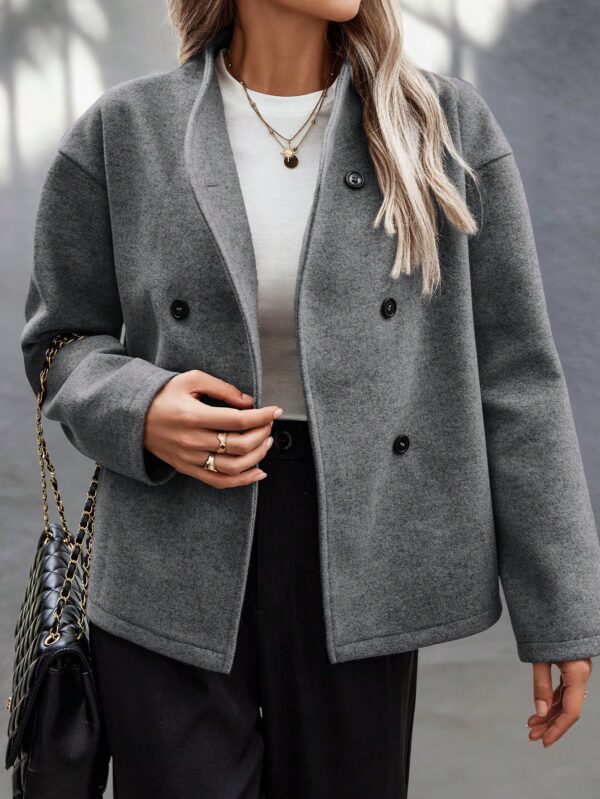 Campera Casual de Manga Larga con Doble Botonadura - Image 22