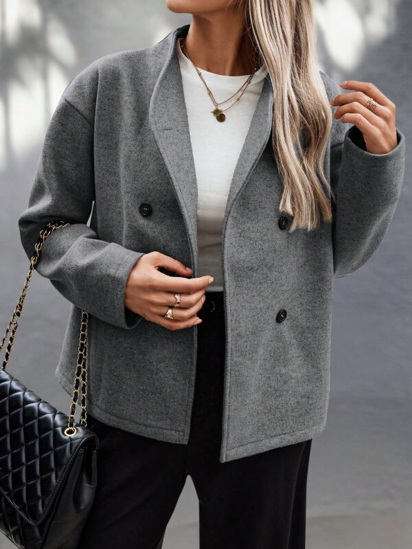 Campera Casual de Manga Larga con Doble Botonadura - Image 23