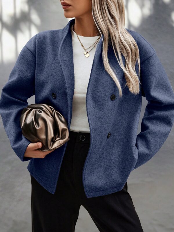 Campera Casual de Manga Larga con Doble Botonadura - Image 16