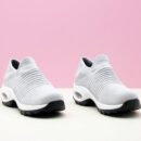 Zapatillas Deportivas de Mujer con Amortiguación y Diseño Tejido