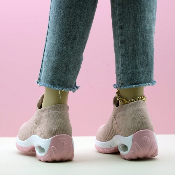 Zapatillas Deportivas de Mujer con Amortiguación y Diseño Tejido - Image 25
