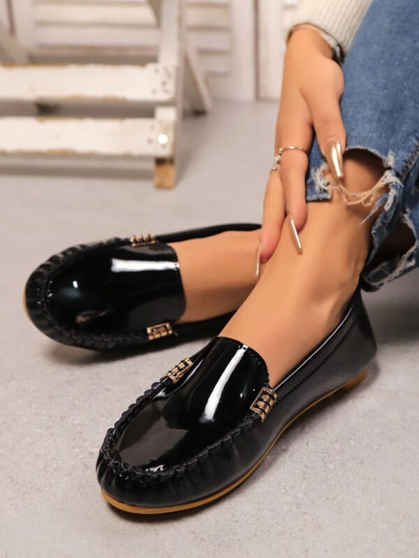 Mocasines de Lona Ligera en Talla Grande para Mujer - Image 24