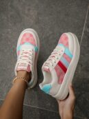 Zapatillas Deportivas con Estampado Aleatorio y Suela Gruesa
