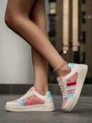 Zapatillas Deportivas con Estampado Aleatorio y Suela Gruesa