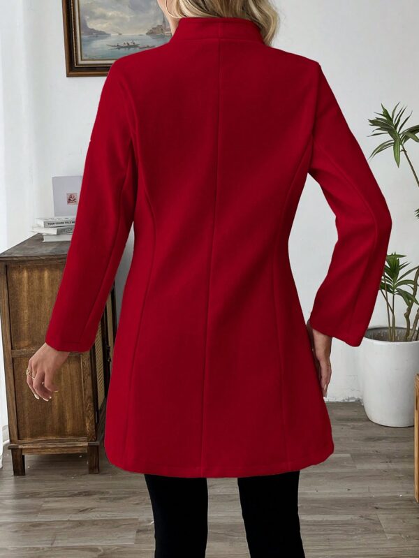 Chaqueta de Lana Casual para Vacaciones con Cuello Mini - Image 50