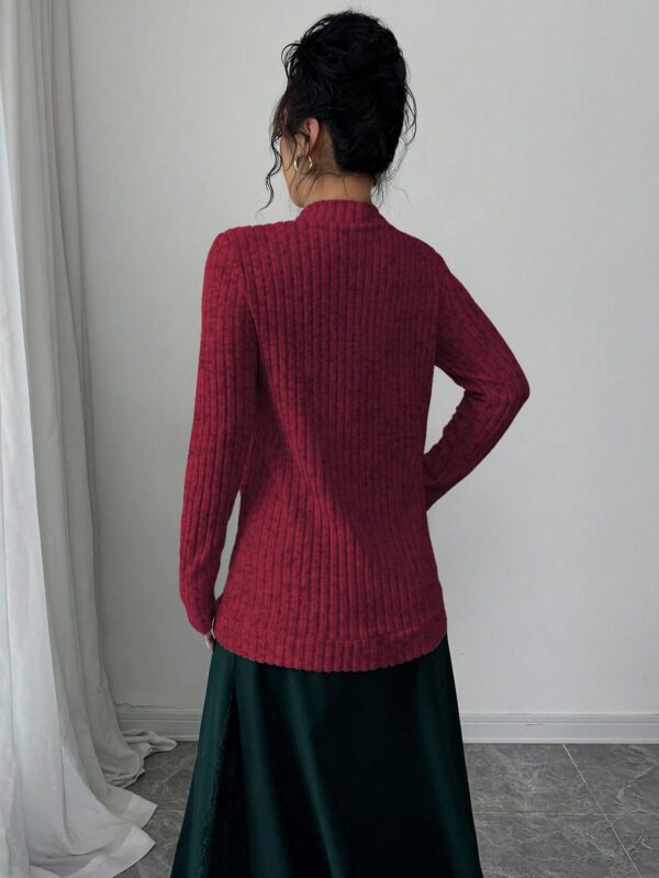 Chaqueta de Terciopelo Acanalada Casual con Bolsillos - Image 22