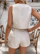 Conjunto Casual de Verano: Top sin Mangas y Shorts