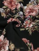 Mono Largo de Pierna Ancha con Estampado Floral y Cinturón