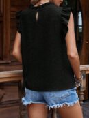 Blusa Veraniega con Volantes y Mangas Mariposa