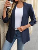 Blazer Clásico para Mujer, Ideal para Uso Diario y Oficina