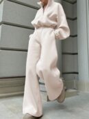Conjunto de Sudadera y Joggers Sobredimensionados para Mujer