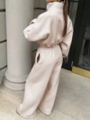 Conjunto de Sudadera y Joggers Sobredimensionados para Mujer