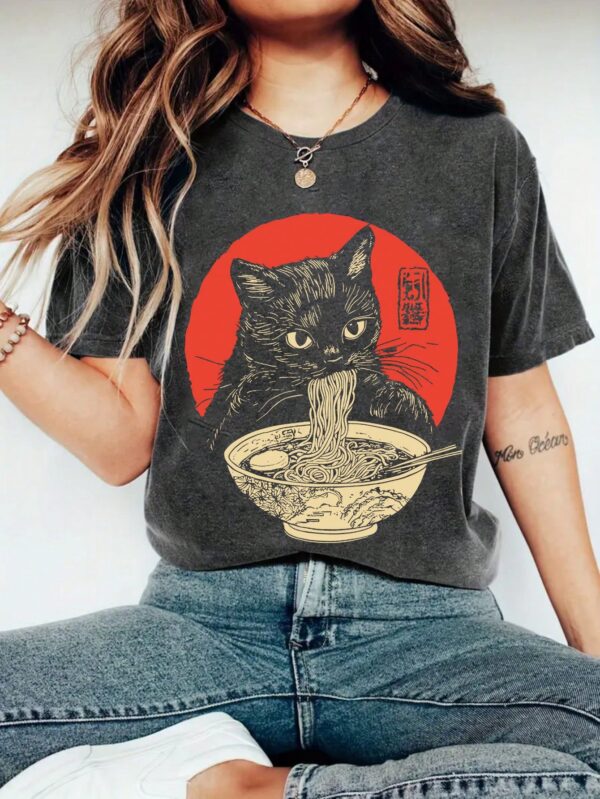 Remera Casual de Mujer con Manga Corta y Cuello Redondo - Image 3
