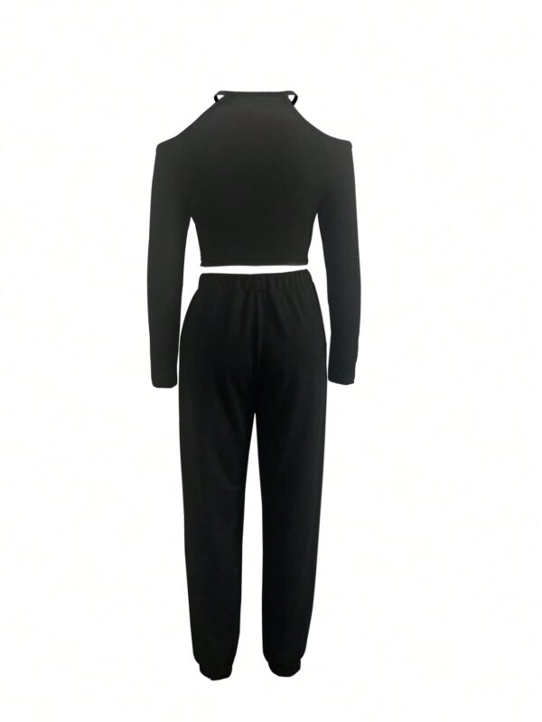 Conjunto de Sudadera y Joggers Sobredimensionados para Mujer - Image 10