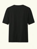 Camiseta Oversize con Estampado Vaquero y Cuello Redondo