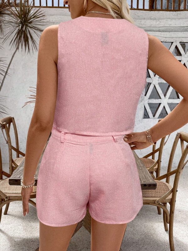 Conjunto Casual de Verano: Top sin Mangas y Shorts - Image 21