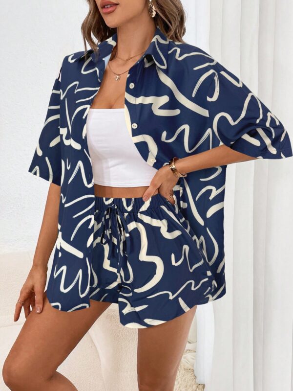 Conjunto Veraniego de Shorts y Camisa Estampada - Image 15