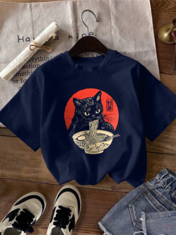 Remera Casual de Mujer con Manga Corta y Cuello Redondo - Image 13