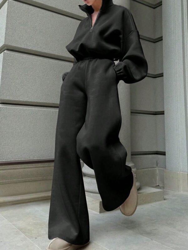 Conjunto de Sudadera y Joggers Sobredimensionados para Mujer