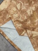 Remera Casual Oversize con Estampado Camuflado y Manga Corta