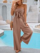 Mono Largo de Mujer para Verano con Lazo Frontal y Espalda Descubierta