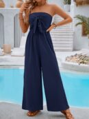 Mono Largo de Mujer para Verano con Lazo Frontal y Espalda Descubierta