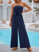 Mono Largo de Mujer para Verano con Lazo Frontal y Espalda Descubierta