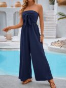 Mono Largo de Mujer para Verano con Lazo Frontal y Espalda Descubierta