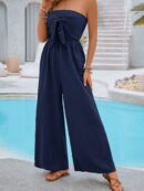 Mono Largo de Mujer para Verano con Lazo Frontal y Espalda Descubierta