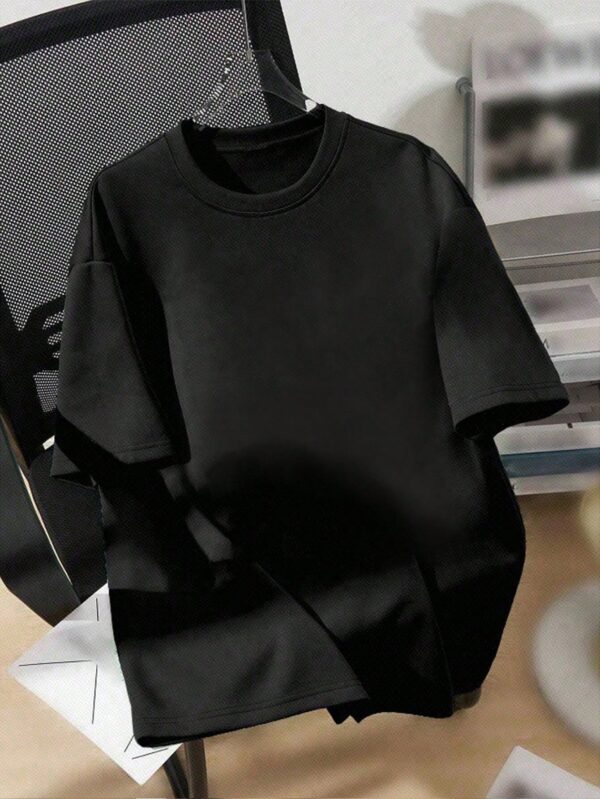 Remera Estampada de Frutas y Letras con Cuello Redondo - Image 11