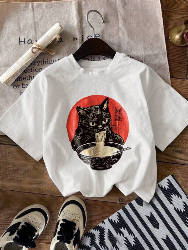 Remera Casual de Mujer con Manga Corta y Cuello Redondo - Image 17