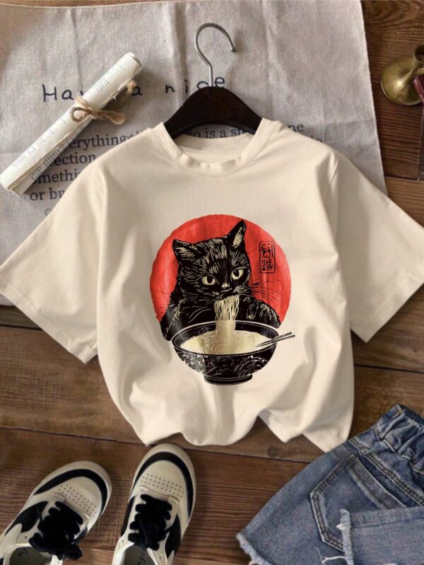 Remera Casual de Mujer con Manga Corta y Cuello Redondo - Image 21