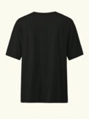 Camiseta Oversize con Estampado Vaquero y Cuello Redondo