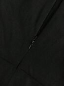 Mono Elegante de Manga Corta con Escote V y Detalles Calados