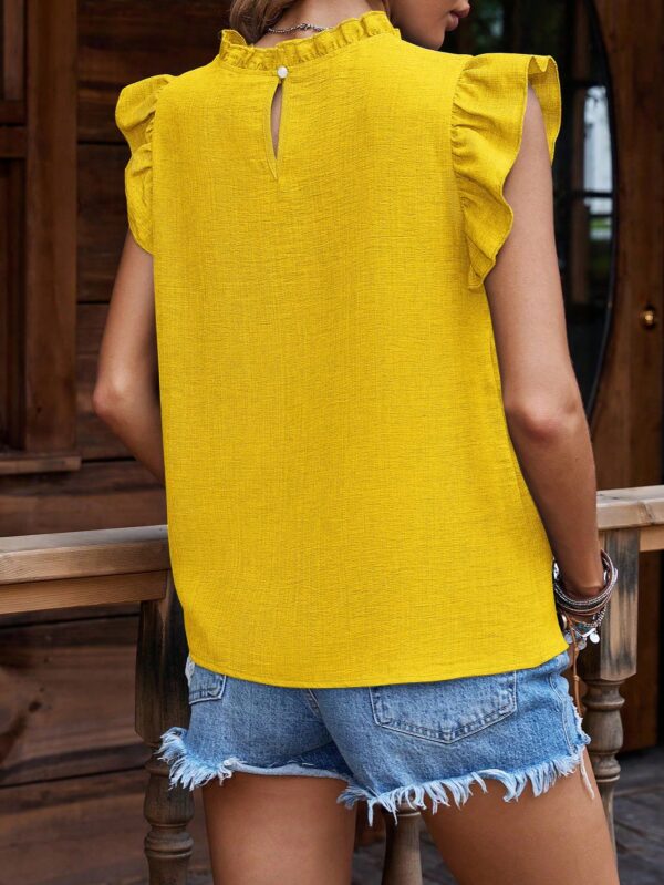 Blusa Veraniega con Volantes y Mangas Mariposa - Image 44