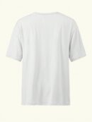 Camiseta Oversize con Estampado Vaquero y Cuello Redondo