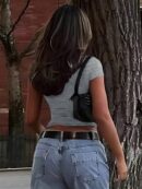 Remera Casual Oversize con Estampado Camuflado y Manga Corta