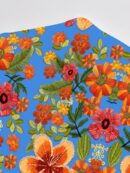 Vestido Mini Casual con Estampado Floral y Tirantes Espaguetis